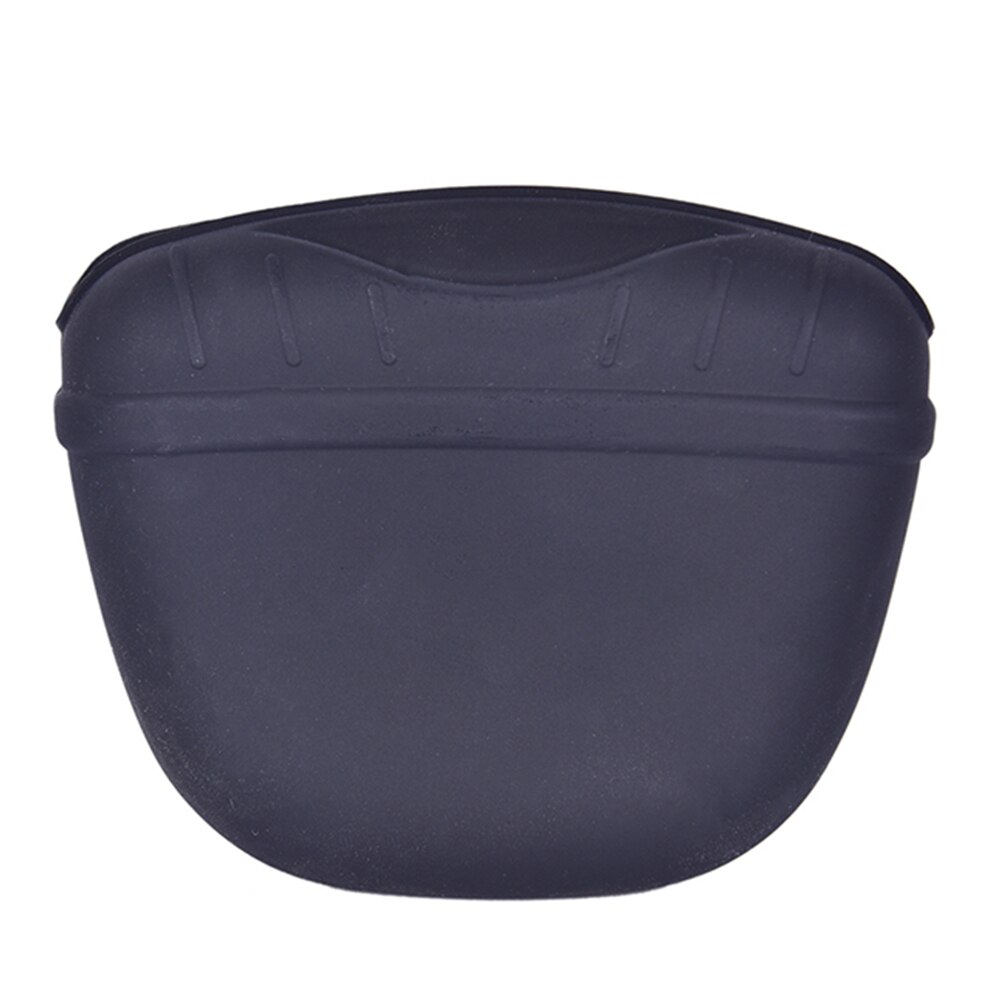 Sac d'entraînement pour chien de compagnie, Portable, collation appât pour chiens obéissance agilité en plein air, pochette de stockage des aliments, sacs de taille de récompense: Black