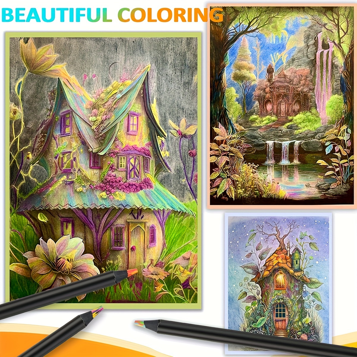 12/24/36/48 unidades 7 cores lápis arco-íris 3.3mm lápis de cor para desenho artístico colorir presente de ação de graças de Halloween