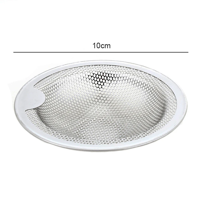 Küche Waschbecken Filter Mesh Edelstahl Waschbecken Sieb Anti-Blocking Badezimmer Bodenabläufe Haar Catcher Stopper Waschbecken Zubehör: Gold