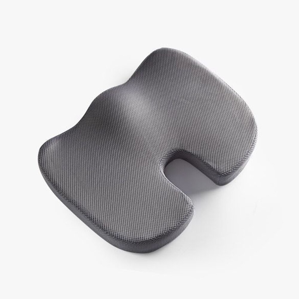Slow Rebound Seat Cushion Memory Foam Coccyx Pad Tailbone Sciatica Lower Back Pain Relief for Office Desk Chairs Car Seat