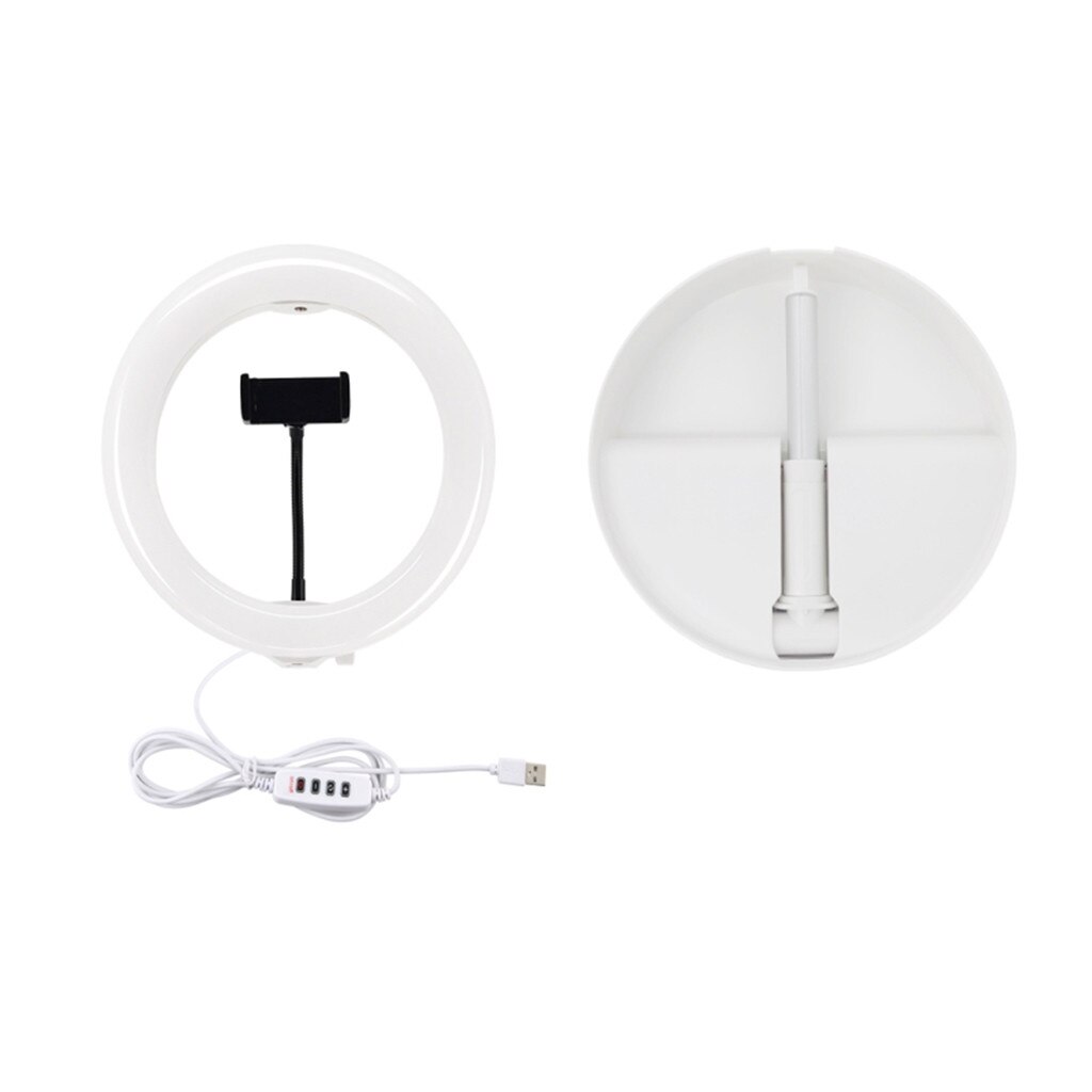 Fill light Ring Light 10.2 Inch Dimmable RGB Ring Light with Phone Clamp and Remote for Makeup Video Smart Beautiful Fill light