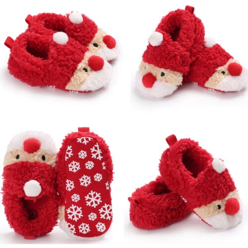 Jul baby jente gutt snø støvler vinter halv støvler spedbarn låve myk bunn sko