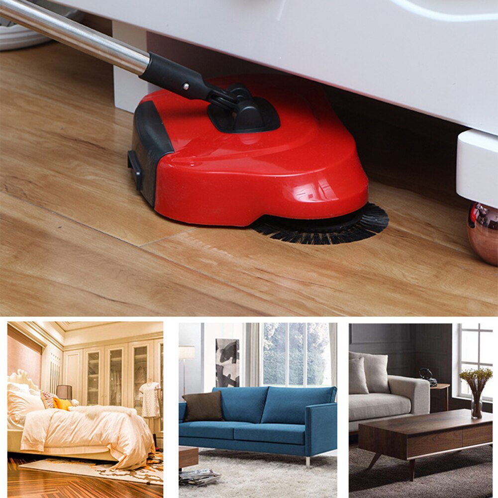 Stainless Steel Hand Push Sweepers Push Type Sweeping Machine Broom Mop Dustpan Hand Push Sweeper mop Household Cleaning Tools