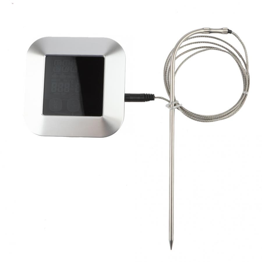 Touch Screen Digital Food Meat Thermometer Cooking Temperature Alarm Tools with Timer Thermometer