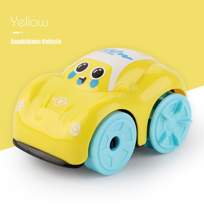 Nuovi giocattoli per bambini anatre da bagno per bambini piscina bagno giocattolo gioco acqua orologio da bagno vasca da bagno piccola anatra carina giocattoli per bambini: Yellow Car