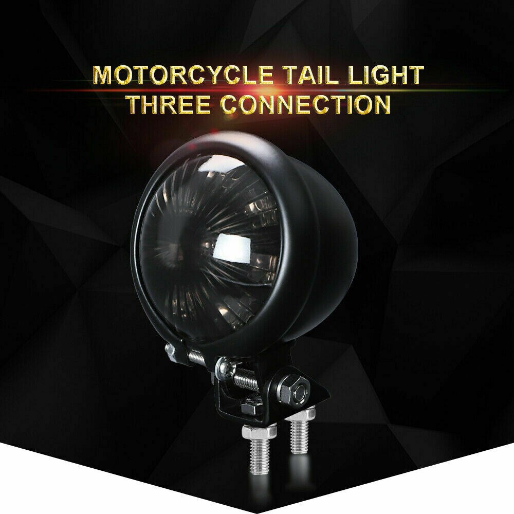 Motorrad LED Hinten Schwanz Licht Bremse halt Lampe Moto LED Rücklicht Für Harley Bobber Zerhacker Cafe