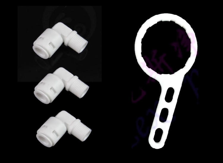 1812 RO membrane shell,for 50G/70G RO membrane,Threaded interface,Explosion-proof, leak,Water Filter Parts