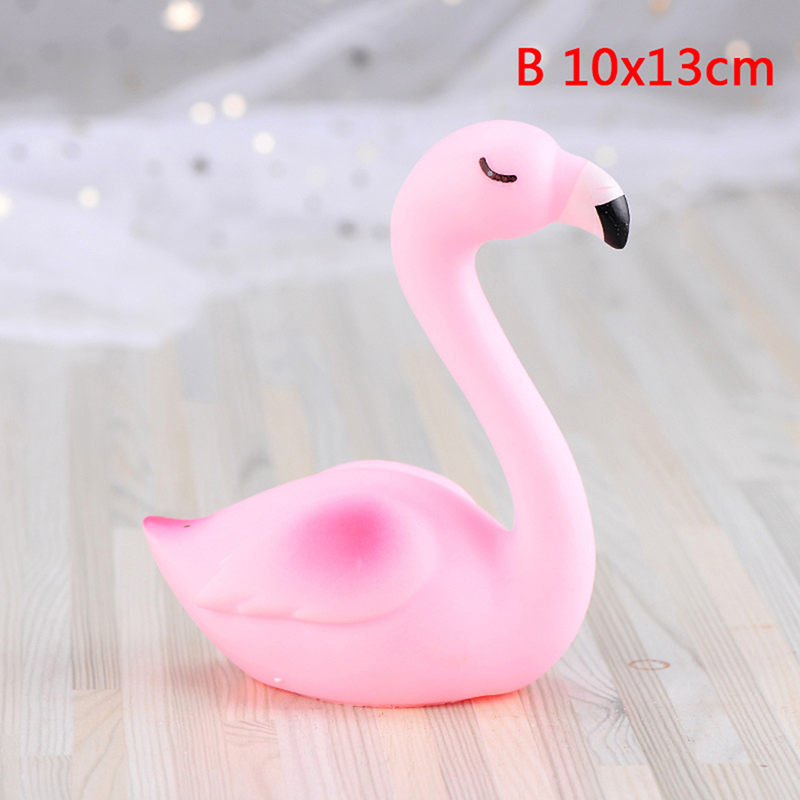 3D Posizione Seduta rosa fenicottero torta topper per La Cerimonia Nuziale Festa di Compleanno bambino doccia Decorazione Forniture di Cottura Della Torta FAI DA TE: blu