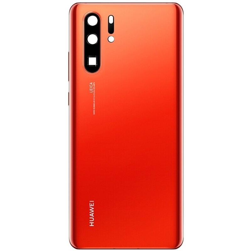 Original Back Housing Replacement for HUAWEI P30 Pro Back Cover Battery Glass with Camera Lens adhesive Sticker: Red