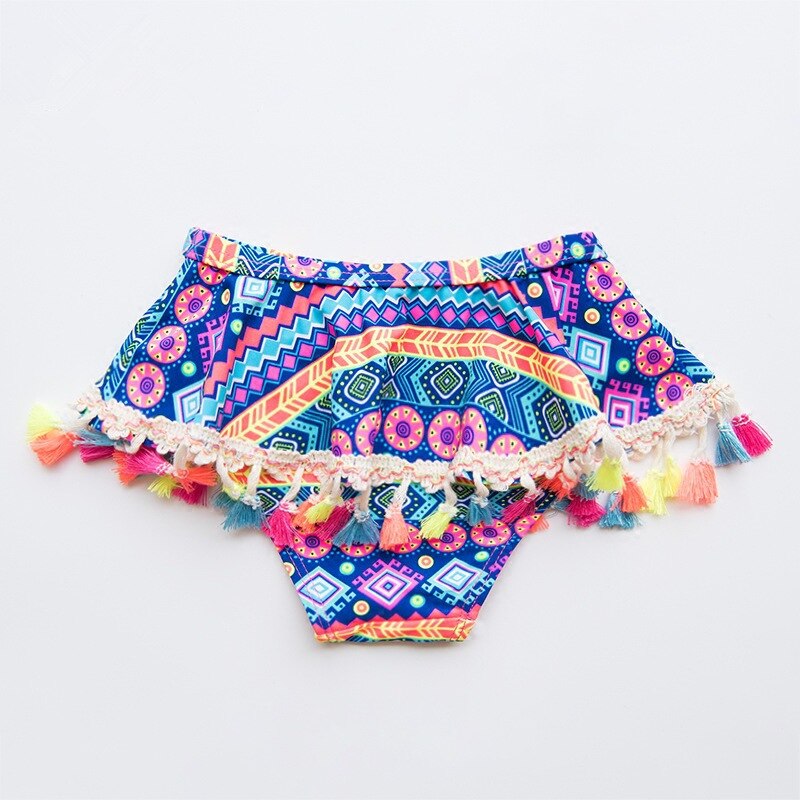 Ins børne badedragt pige split baby 3- år national vind børn strand wear kvaster badedragt dejlig prinsesse bikini sæt  yz20043