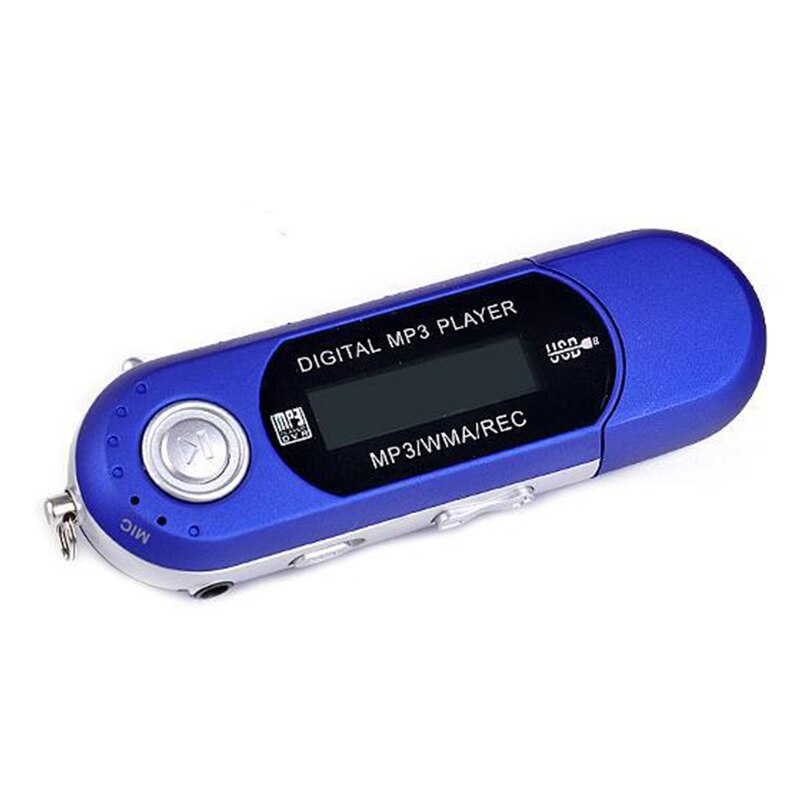 Populaire Leuke MP3 TF Card Spelers USB 2.0 Flash Memory Stick LCD Memory Stick Mini Sport MP3 Muziek Speler met FM Radio