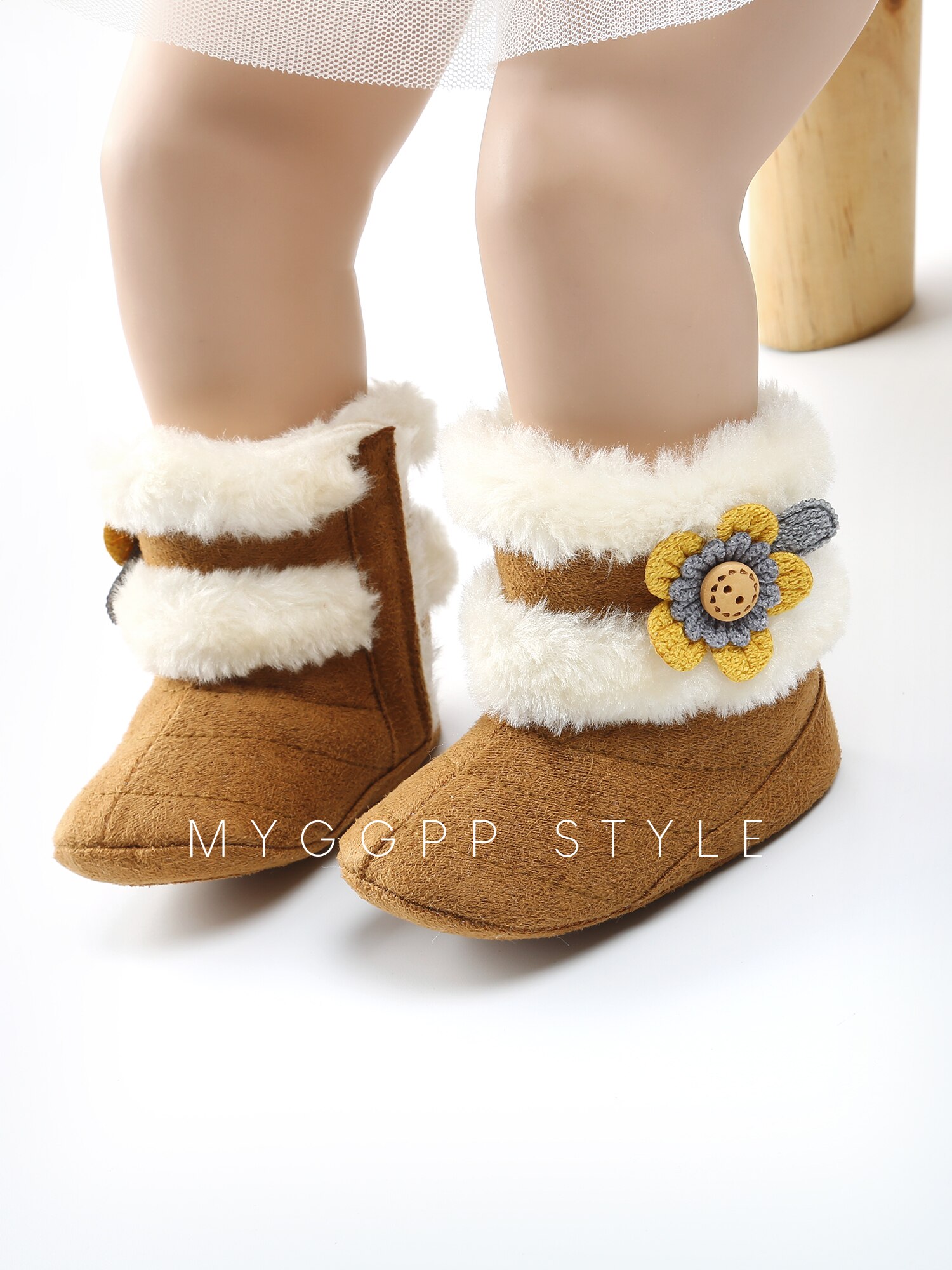 Peuter Winter Warm Baby Anti Slip Meisjes Snowboots Schoenen Mode Booties Slippers