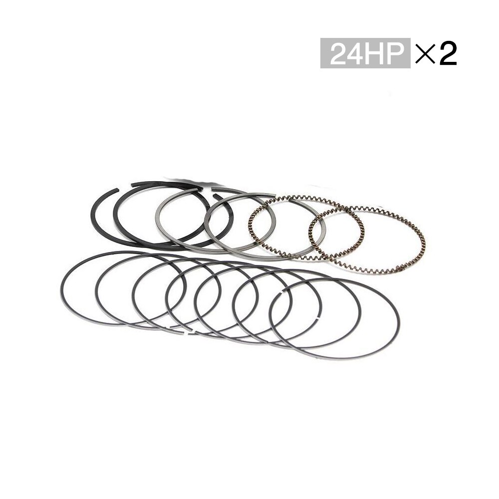 ZSDTRP-Motor de CJ-K750 Ural M72, pistones de Motor 24HP 32HP 750cc con enlace de anillo, funda de reparación de Motor Retro 750cc para BMW M72 R71/K750: 24HPx2 Piston Ring