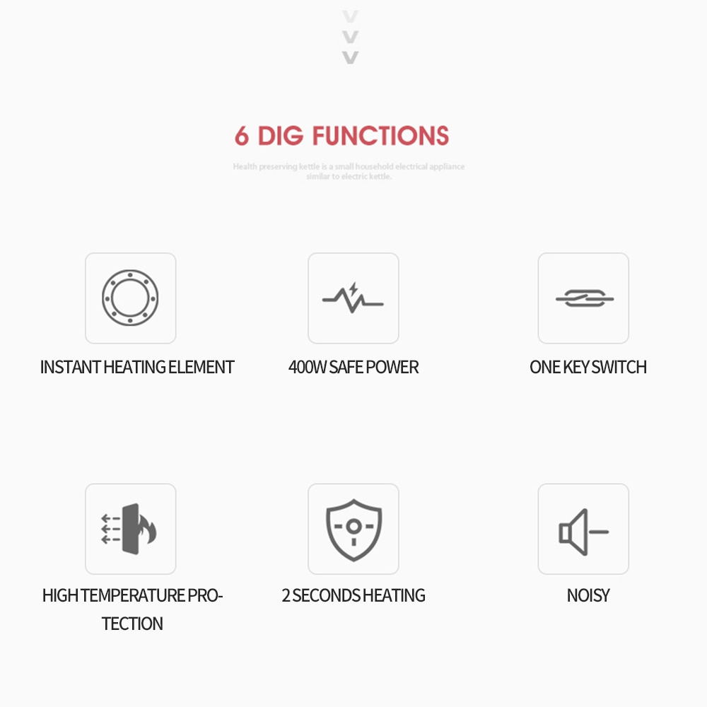 Small Space Heater Oscillating Heater Fast Heating Ceramic Desk Heater With Overheat Protection Tip-Over Protection For Office