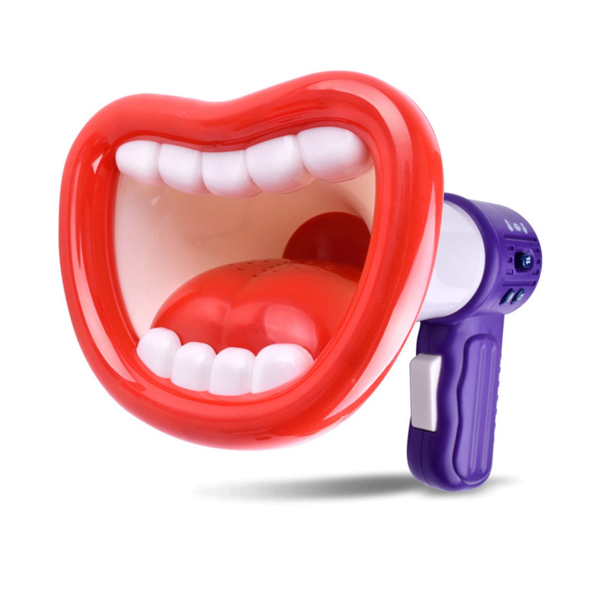 Mégaphone Portable pliable haut-parleur amplificateur enregistreur Bullhorn changeur de voix avec fonction de mégaphone drôle Handhe