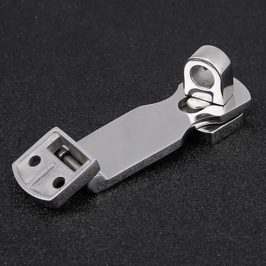 316 Rvs Hasp Scharnier Boot Flush Deur Hatch Hasp Sluiting Casting, Hardware Accessoires Boot Marine Hasp Gesp Scharnieren