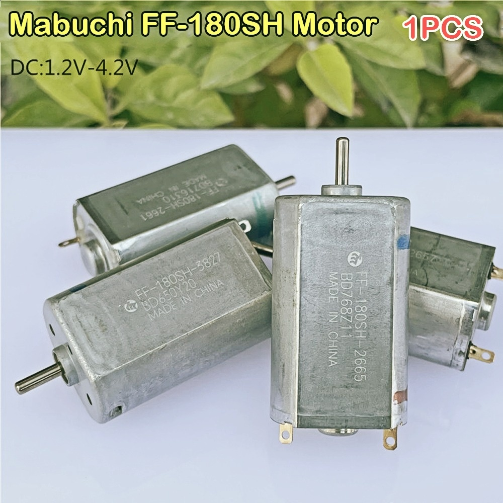 1Stck MABUCHI Hohe Geschwindigkeit FF-180SH-3827/2657/2665/2661 Motor- DC 1,2 V-4,2 V 3V 22000RPM 180 Motor- Wertvolle Metall Pinsel für Rasierer