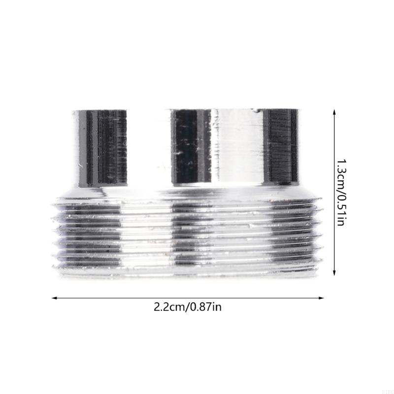 2 stk 22mm til 16mm kranadaptere, kranluftkobling, reservevannslanger, adapter til hageslanger, vannfilter