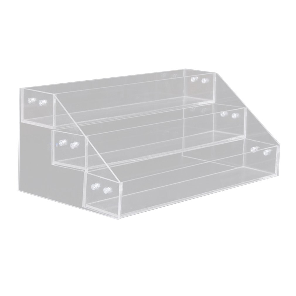 Acrylic Nail Polish Display Stand Multi-Layer Plastic Transparent Frame Mask Lipstick Display Rack Cosmetic Storage Box