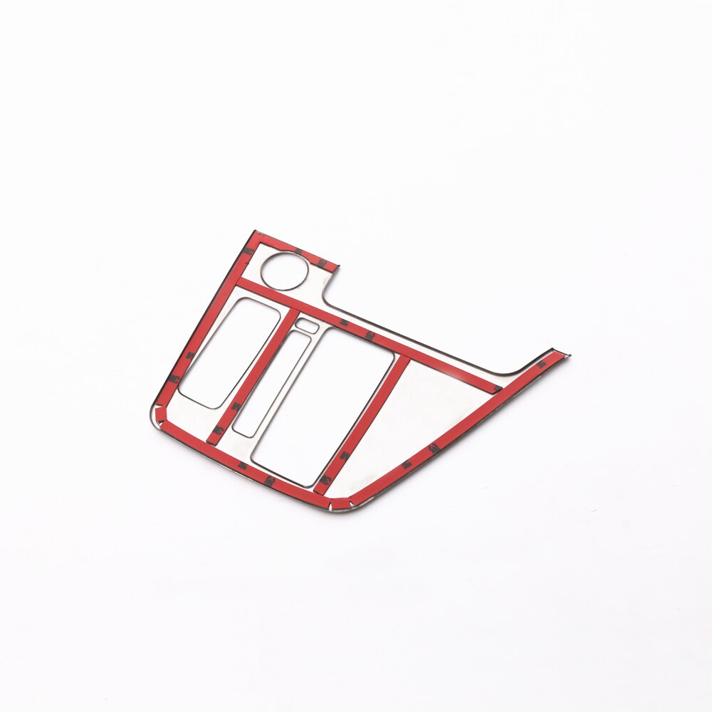 JY SUS304 Edelstahl 1 stücke Shif Getriebe Tafel Abdeckung trimmen Auto Styling Zubehör Für Nissan Serena C27 -