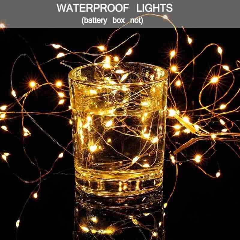 Decorative Small Lantern LED Wine Bottle Fairy Light * Batteries 3 LED AG13/ Weddin Cork Christmas LR44 Shaped String WITH R6H1