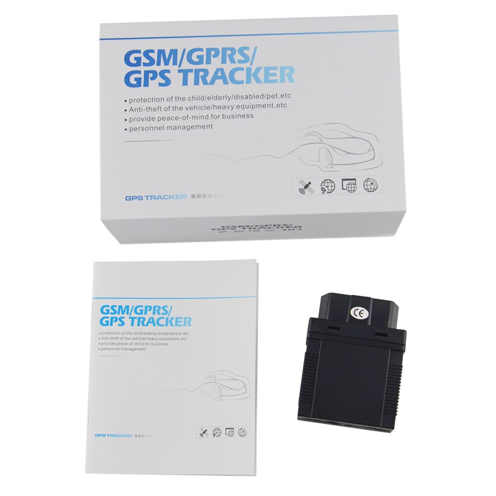 Bil fordon gsm gps obd tracker gps 306a-3g bil diagnostisk detektor pc spårning mobiltelefon app: Med låda