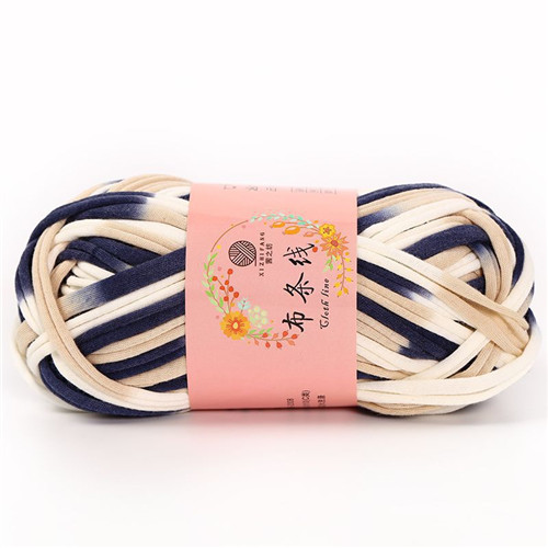 Hilo grueso de algodón suave para ganchillo, hilo grueso para tejer a mano, bolsa, cesta, alfombra, manta, 100G por bola: 18