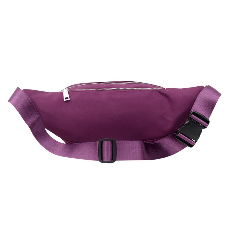 Sac banane à carreaux à la taille pour femmes, sacoche ceinture, sacoche ceinture, en Nylon, pour porte-monnaie Mobile,