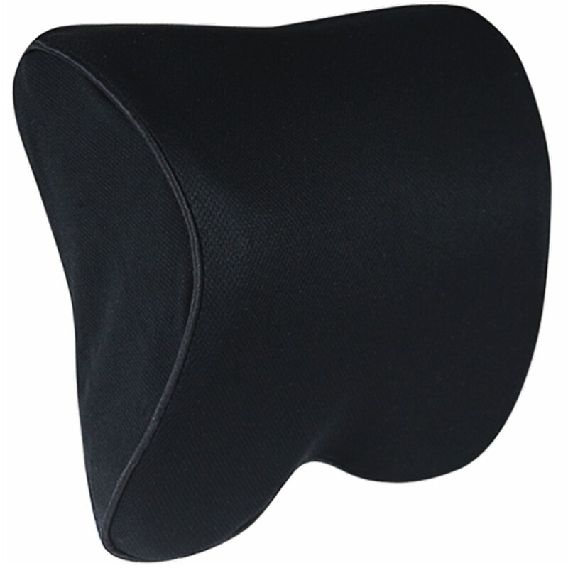 M1 Car Neck Headrest Pillow 3D Memory Cotton foam Universal for car Seat head Travel Support cushion rest Fabric Soft auto mesh