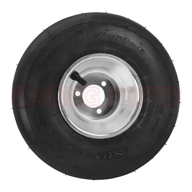 Hinten rad 11x 7,10-5 Kart felge Motor sport golf off-road vehicle drift dreirad 10x 4,50-5 Front felge und Kart reifen