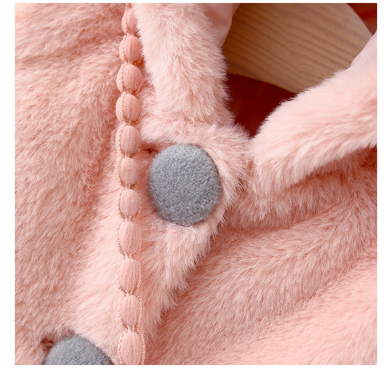 Kleding Voor Baby Meisjes Mode Hooded Leuke Oren Winter Jassen Voor Peuter Kids Pasgeboren Baby Warm Jas Kinderen Bovenkleding