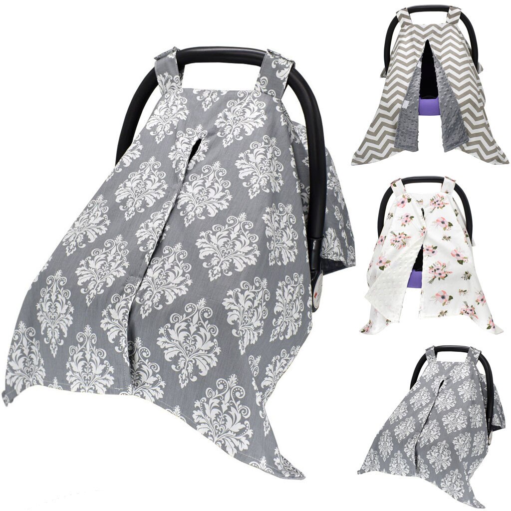 Bébé Extensible D'allaitement Couverture D'allaitement Multi-usage Siège Auto Canopy Poussette