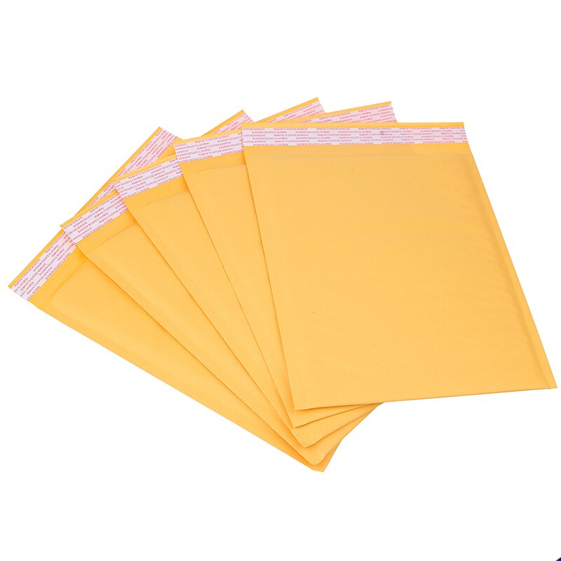 30Pcs Yellow Kraft Paper Bubble Mailers Self Seal Adhesive Envelopes with Bubble Shockproof Padded Envelopes 20 Sizes
