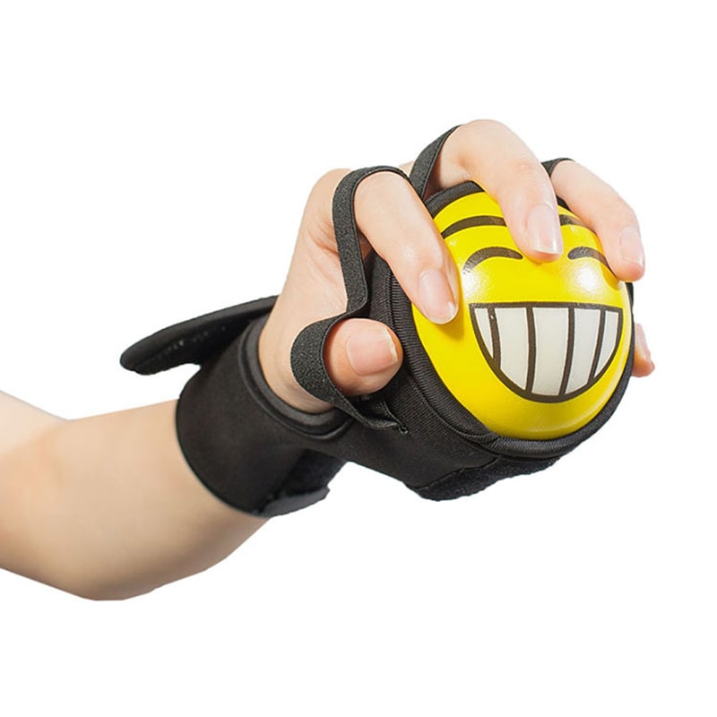 Finger Grip Power Training Ball Splint Finger Orthosis Rehabilitation Fitness Exercise Anti-spasticity Ball Hand Ball Exercise