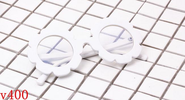 Toddler Summer Kids Baby Girls Beach Sunglasses Child Baby Sun Outdoor Wear Sunflower Glasses Kids UV400: F