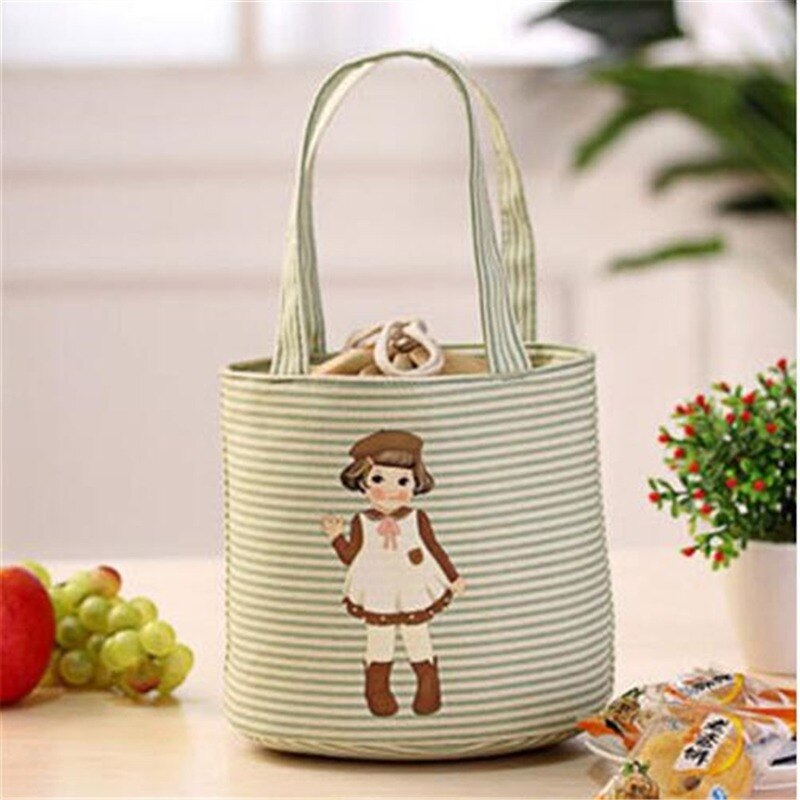 Portable sac à déjeuner thermique isolé boîte à déjeuner fourre-tout pique-nique sac isotherme Bento poche déjeuner conteneur école alimentaire sacs de stockage: C02