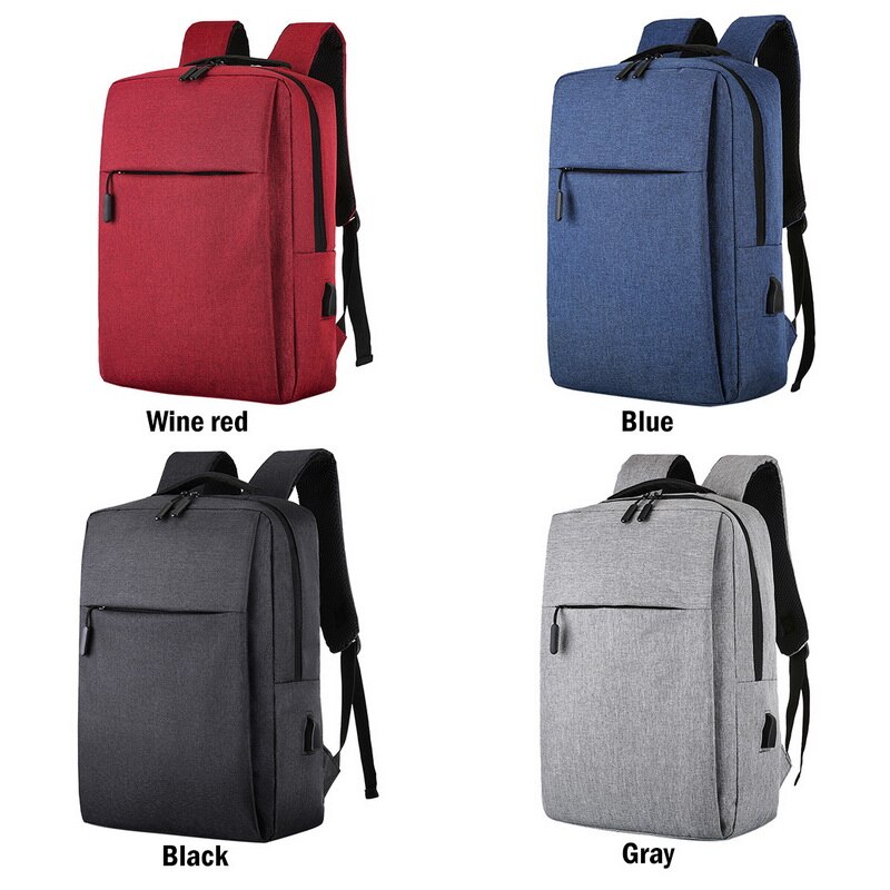 Official Backpack For 15.6 Inch Laptop USB School Bag Rucksack Men Backbag Travel Daypack Male Backpack Mochila