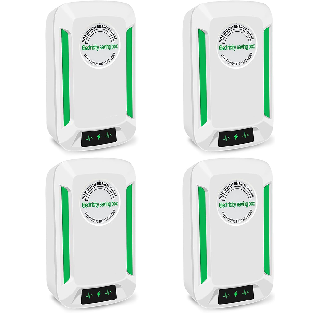 StopWatt Stromsparbox, Energiespargerät, Stecker-in-Spargerät für Zuhause, 90–250 V, uns/EU/UK, Steckeradapter, Energiespargerät