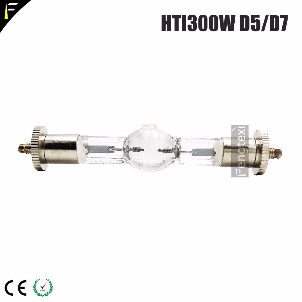 Lampe de remplacement HTI 300 /MHK 300w /D3/75/ HMI300, pour ampoule à tête mobile de scène