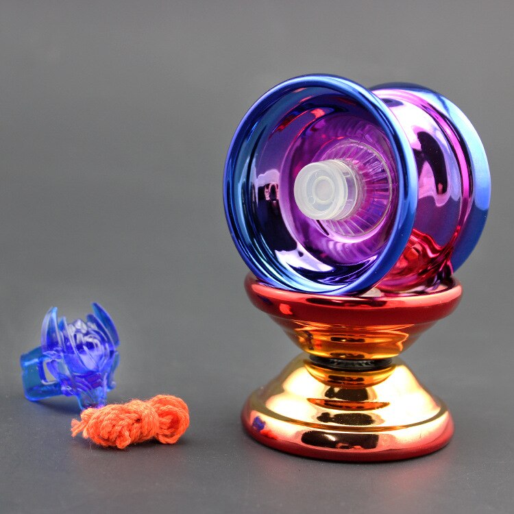 Yoyo Professionele Hand Spelen Bal Jojo Metalen Legering Yoyo Klassieke Speelgoed Diabolo Magische Voor kinderen