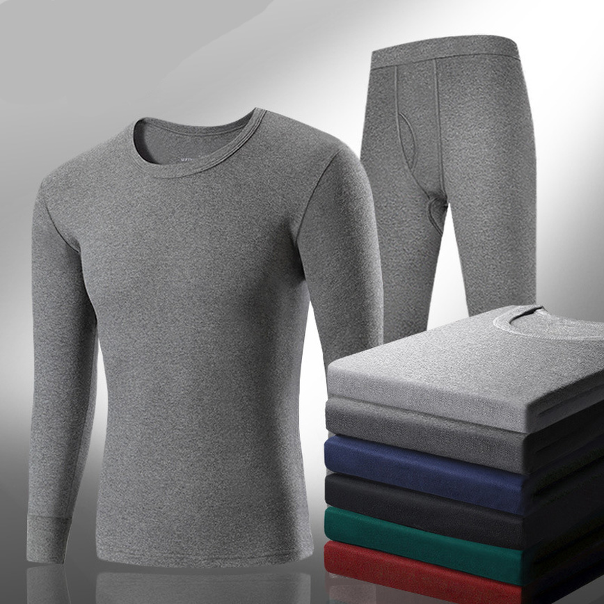 Caleçons Thermiques Longs Pour Homme - Lot De 2 - Doux, Extensible, Chaud - Taille S à 6XL - Idéal Hiver