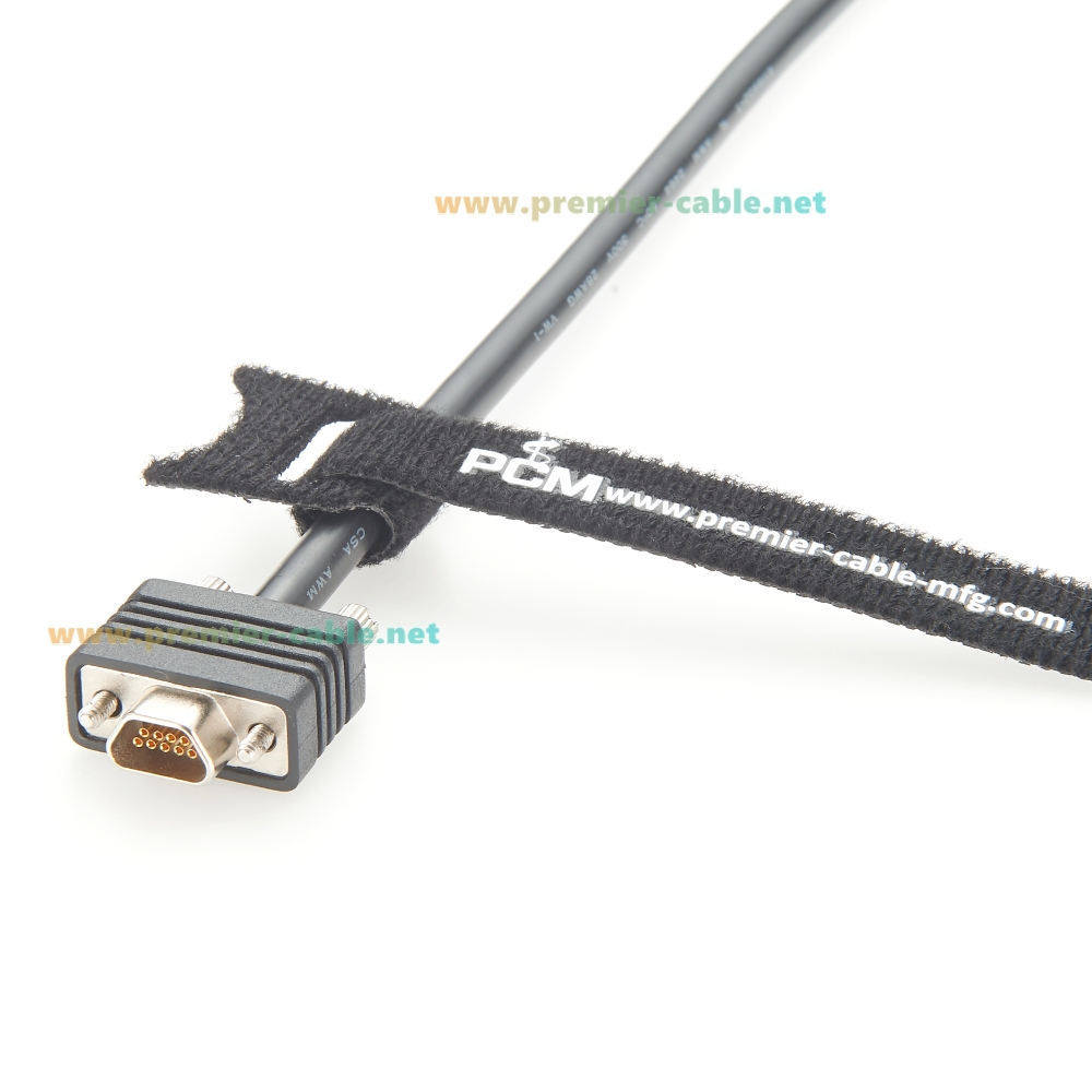 Micro DB9 Male to DB9 Female Industrial Camera tirgger Cable Receptacle Micro DB9 to D-Sub 9Pin Compatible Dell EMC 038-003-084
