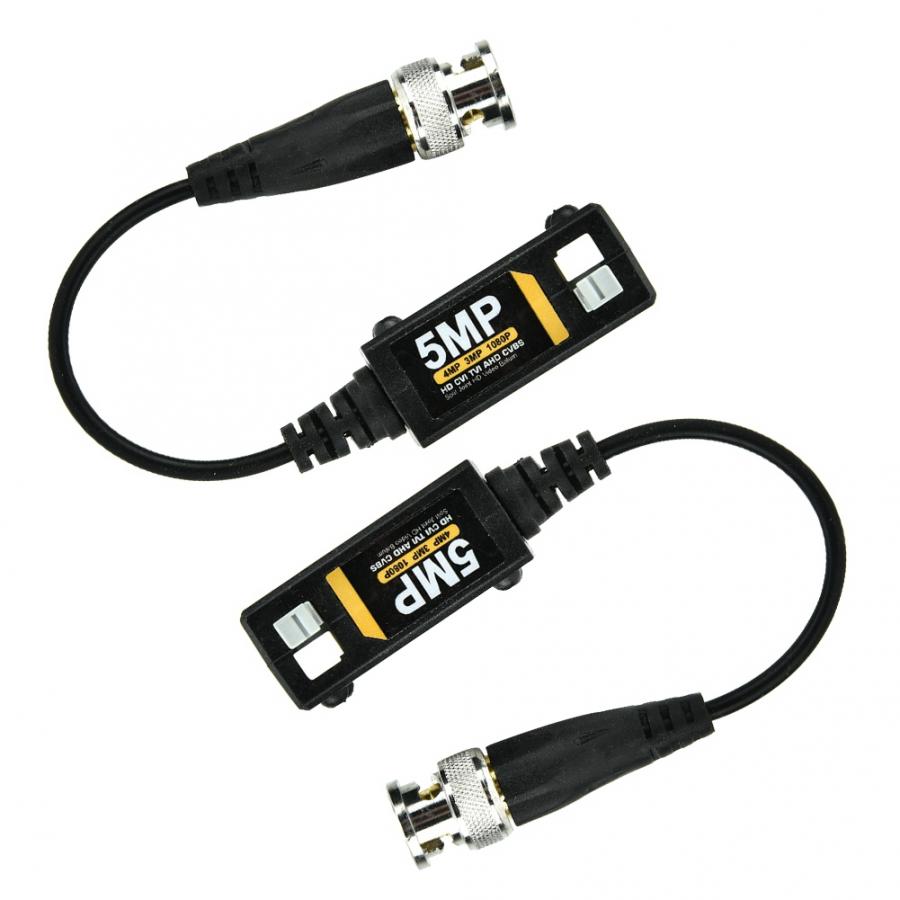 20 Pairs 5MP Cctv Camera Twisted Pair Zender Passieve Video Balun Hd Transceiver Voor 2MP 5MP Ahd Cvi Tvi Cvbs camera