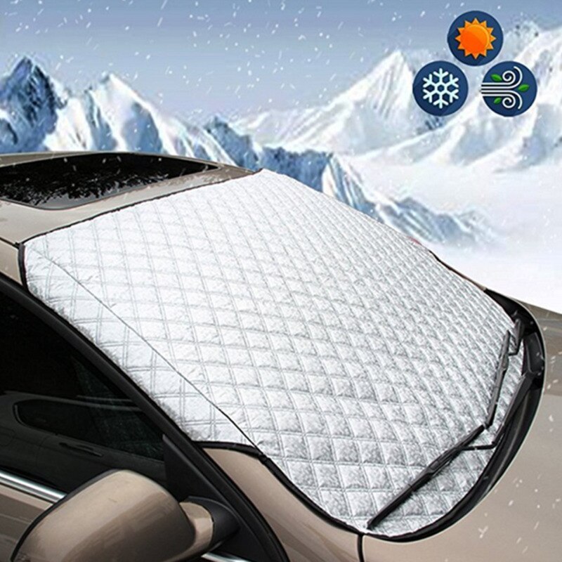 Voorruit Cover Winter Auto Voorruit Voorruit Front Cover Anti Sneeuw Vorst Ijs Shield Dust Protector Warmte Zon Mat
