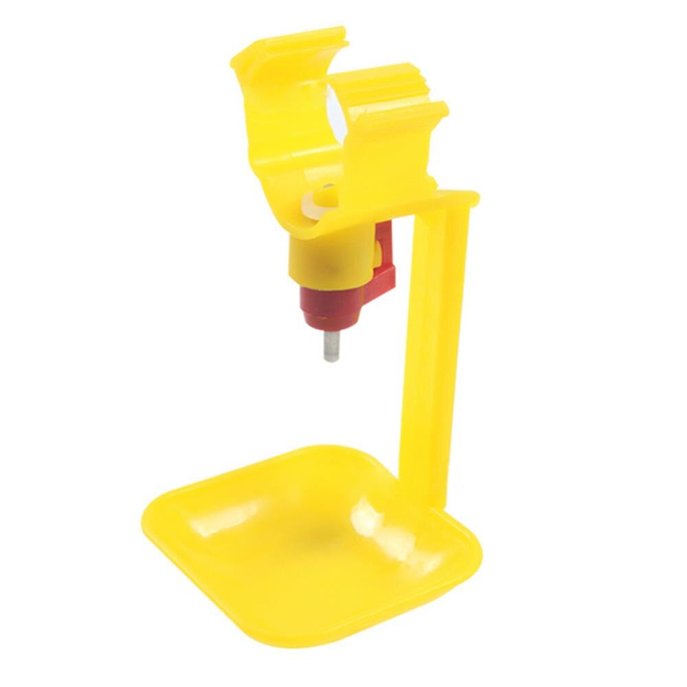 4 stücke GeflüGel Trinker Ausrügestochen Huhn Trinken Brunnen Bequem Broiler KüKen Fütterung Doppel Automatische Ebene VöGel