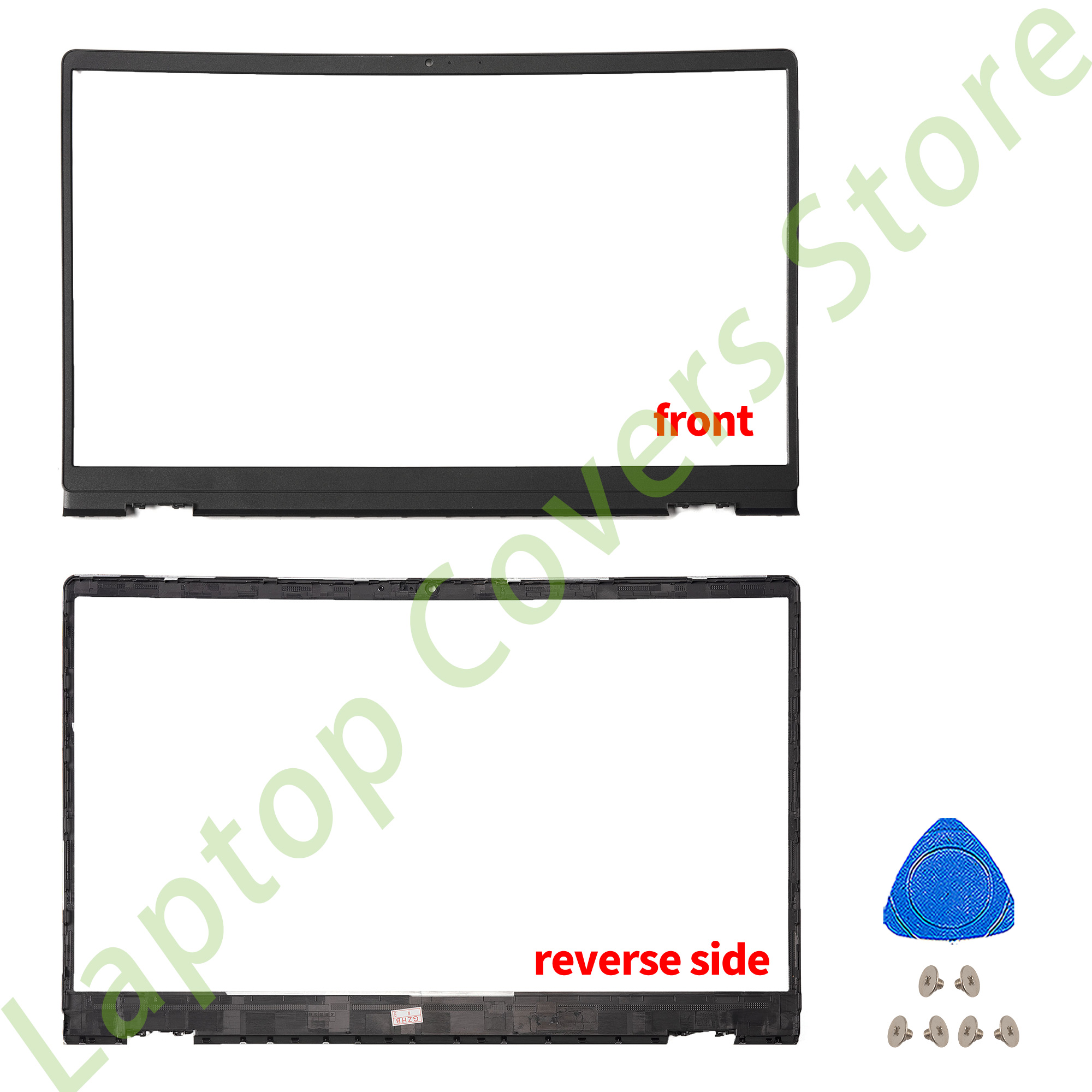 couvercle arrière/lunette/charnières LCD pour Vostro 15 3510 3511 3515 3520 3525 V3510 pièces en plastique repose-paume boîtier inférieur 15.6 pouces: Vert foncé