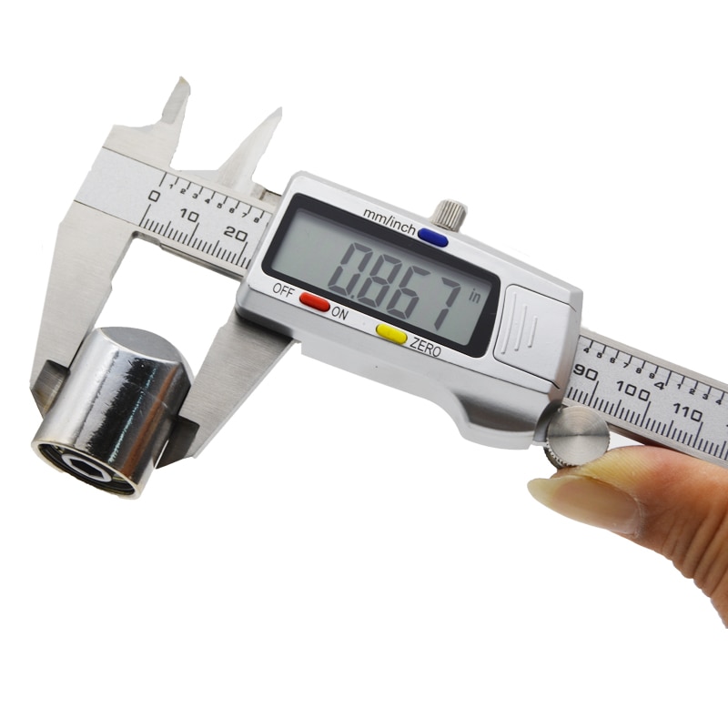 150mm electronic digital vernier caliper measurement tool digital caliper 6 inch lcd stainless steel metal caliper micrometer