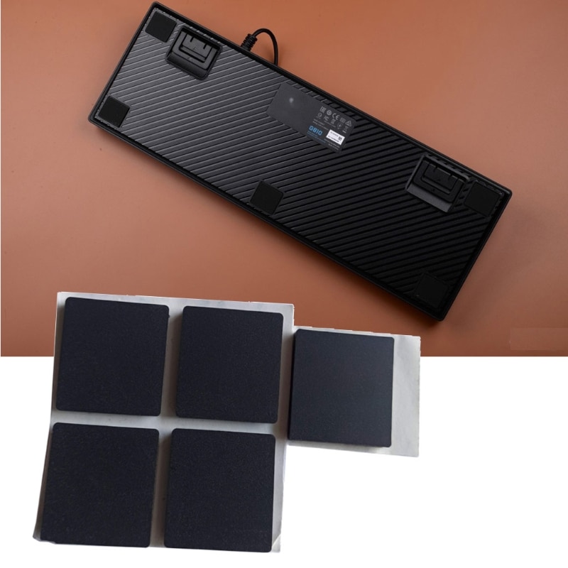 5 sztuk antypoślizgowe naklejki uchwyt gumowe nóżki robić klawiatury mechanicznej logitech G810 G zawodowiec