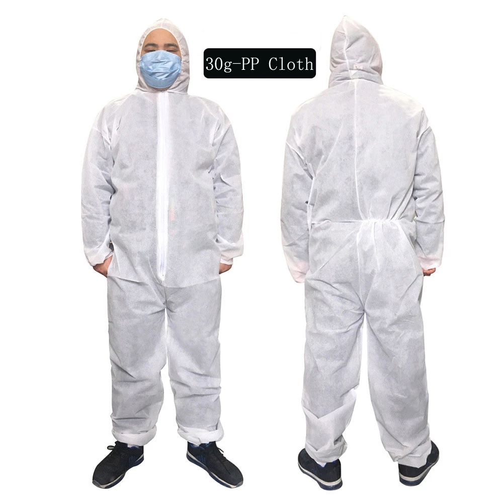 Unisex Protective Disposable Jumpsuit Hazmat Work Safety Clothing Painting Coveralls Factory Protection Clothes Overall Suit