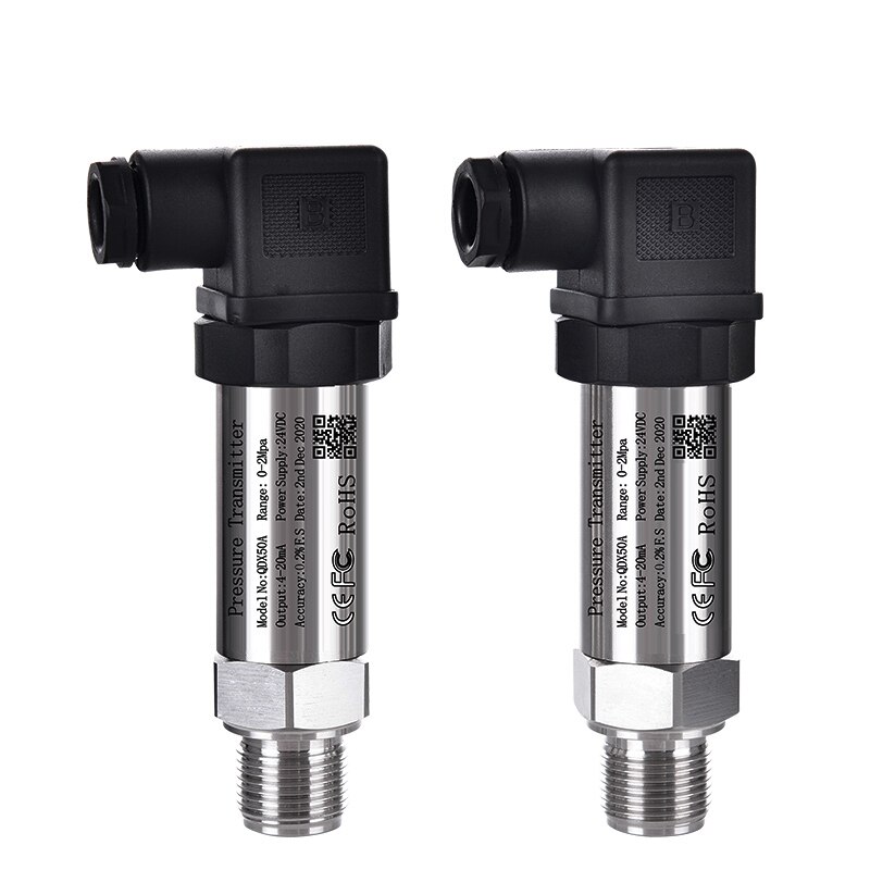 Pressure Range Measurment 0-10V 5V Output For Water Tank Oil Gas -1-0-1000bar Pressure Transmitter Connector With 1m Cable